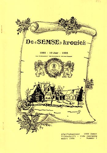 Kaft van Semse Kroniek 1996-1